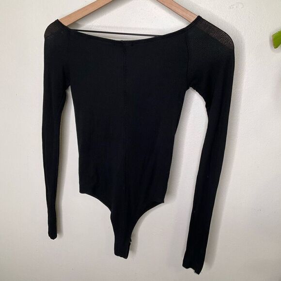 ATM Anthony Thomas Melillo Stretch Cotton Jersey Bodysuit - Picture 5 of 9